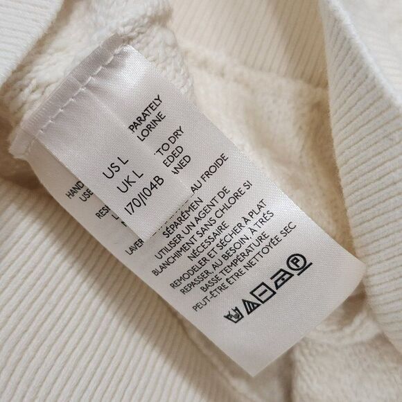 NWT Free People Women's - L - Found My Friend Pullover - Cream - Sweater… - Picture 11 of 12